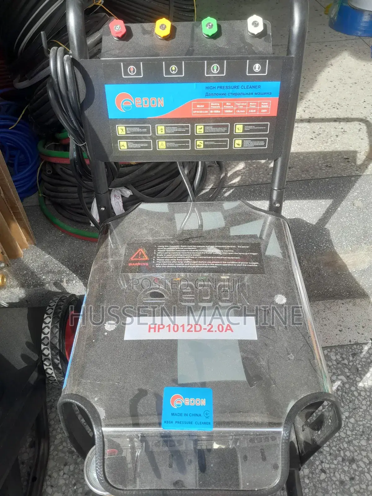 High Pressure Washer 2.0a 1012hp New Edon