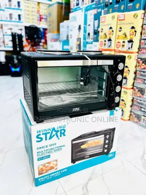 Winning Star Electric Oven 48l With 2 Hot Plates