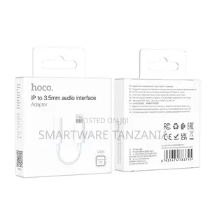 Hoco Ls34 Ip to 3.5mm Audio Interface Adapter Headphone Jack Connector