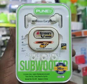 Punex Subwoofer Wireless Earbuds Airpods New