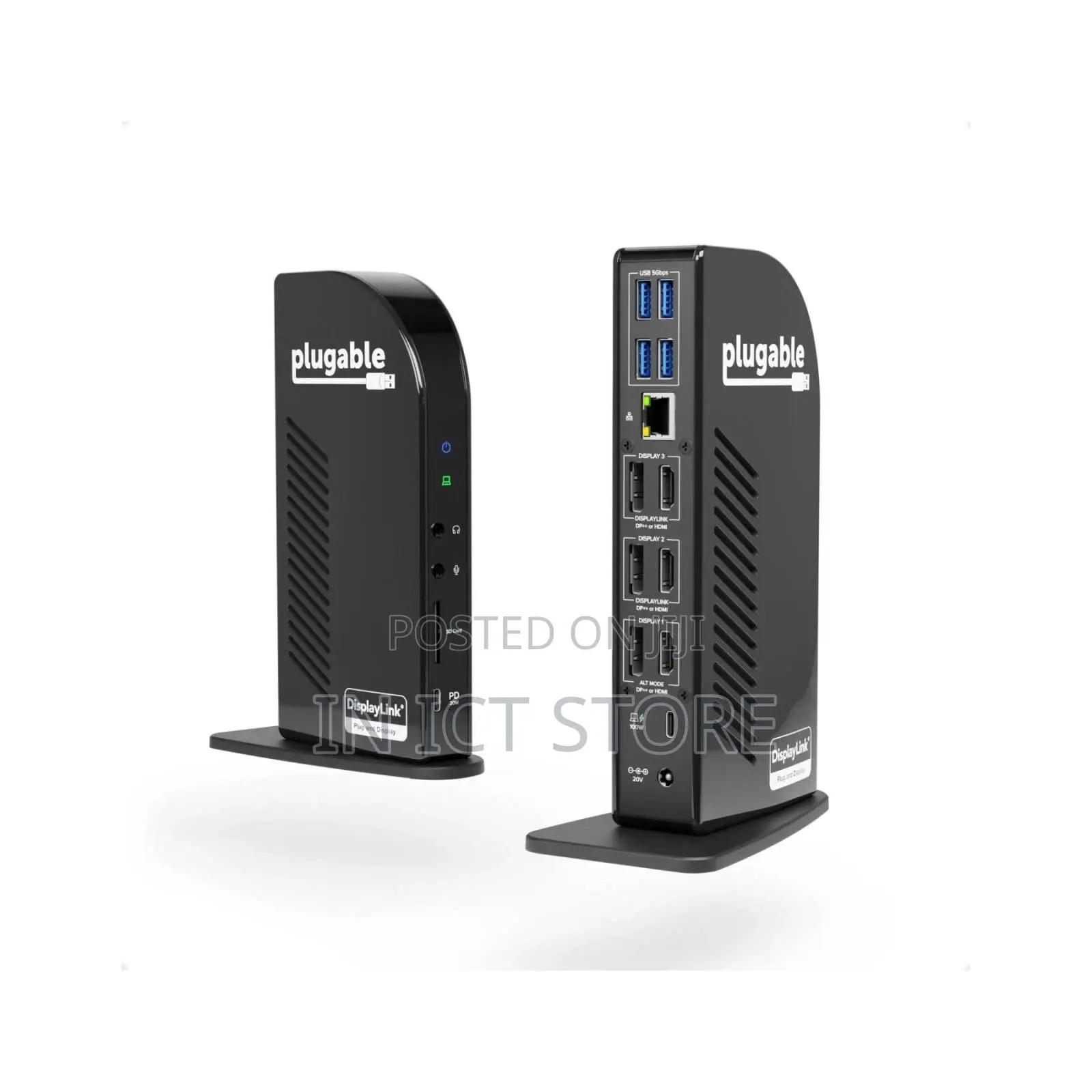 Plugable Usb-C Triple Display Docking Station