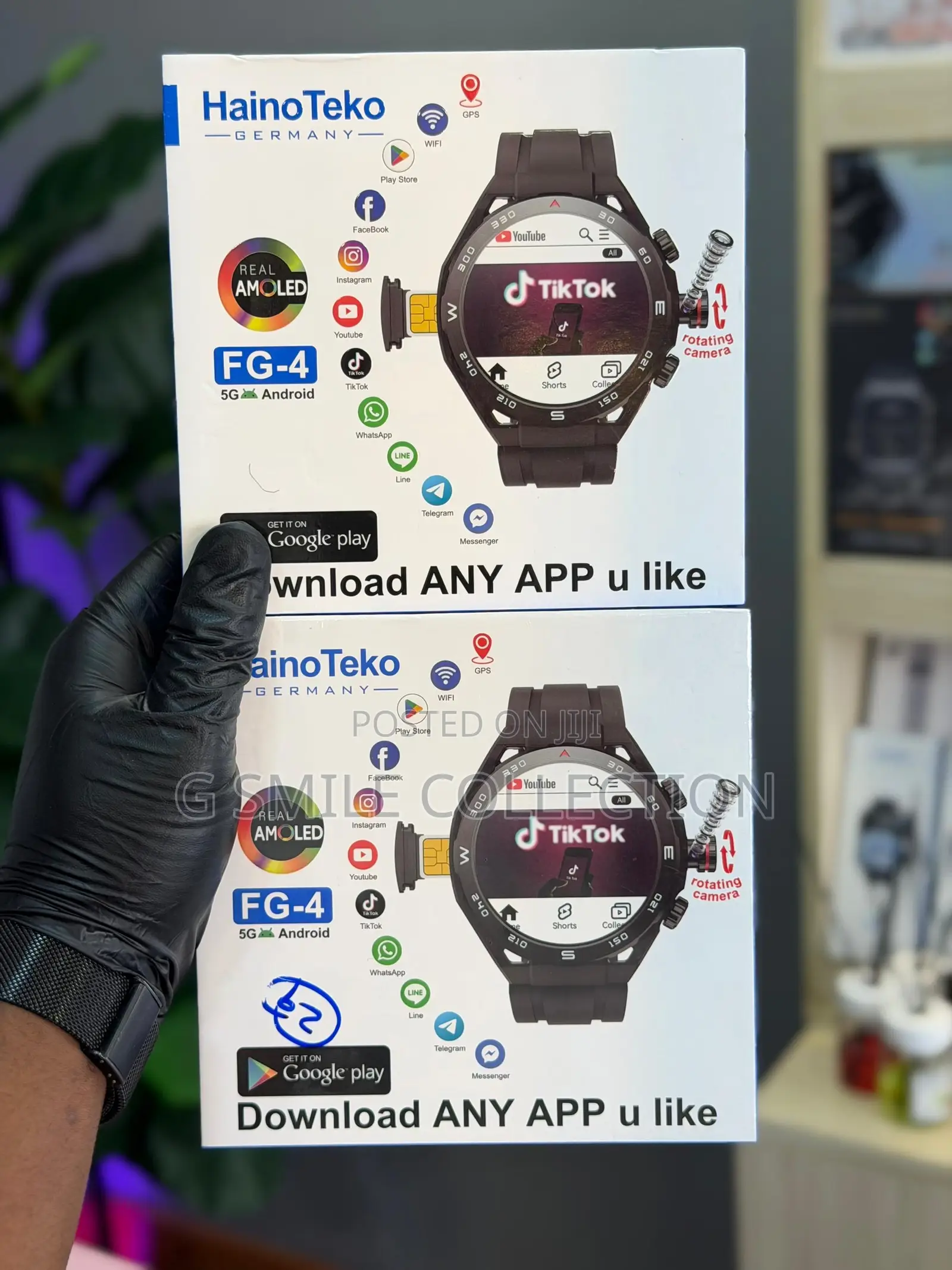 Hainoteko Fg4 Android Smart Watch