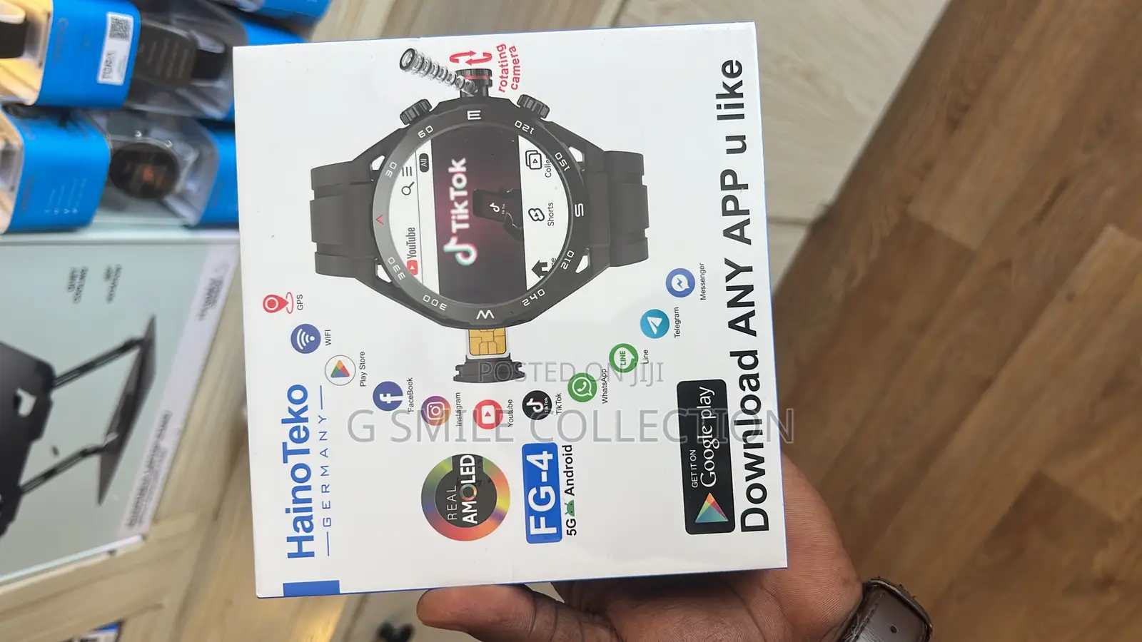 Hainoteko Fg4 Android Smart Watch
