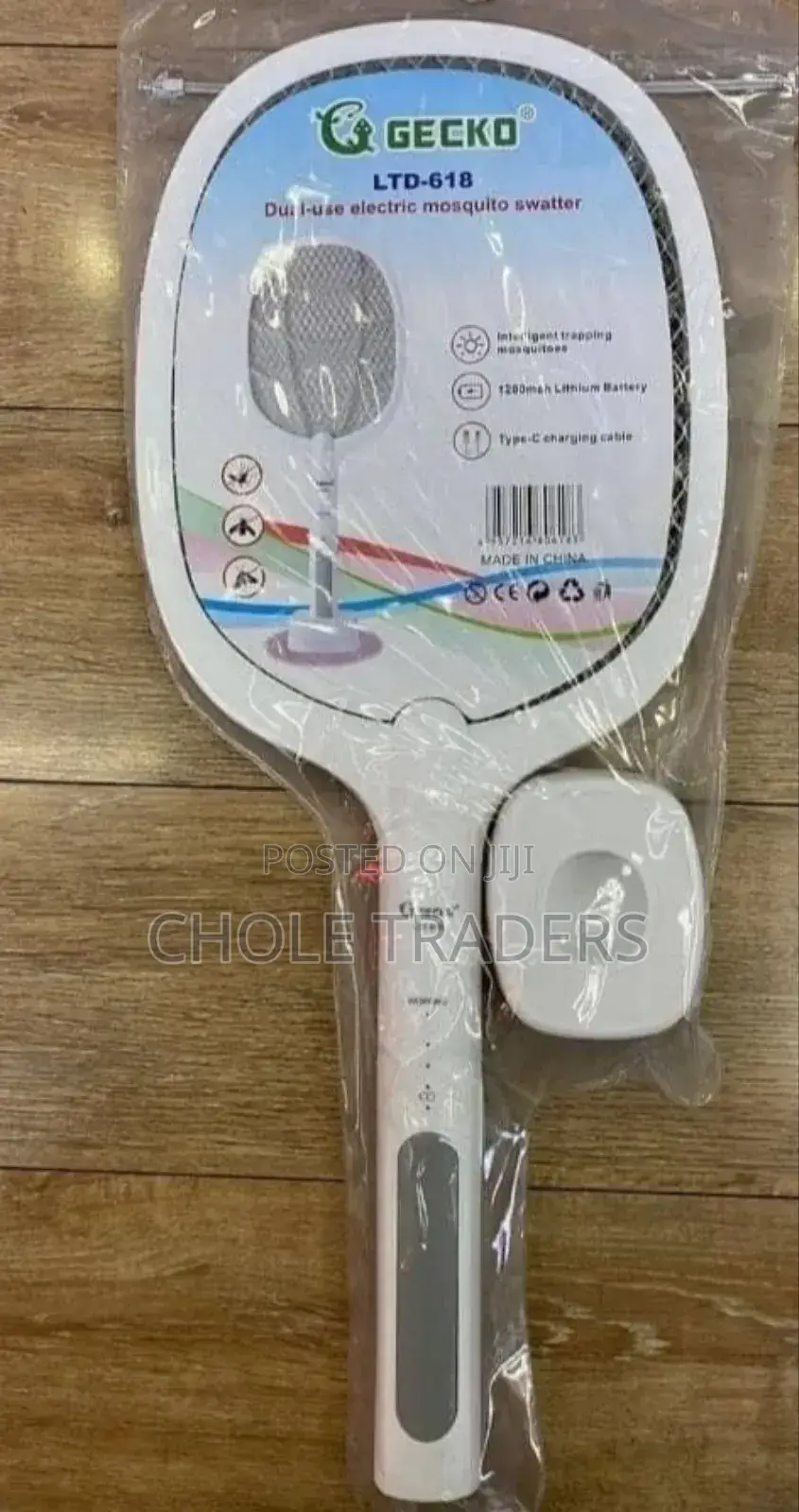 Dual-Use Electric Mosquito Killer / Swatter
