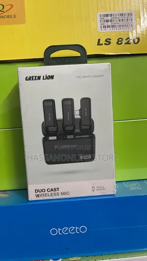 Green Lion Duo Cast Wireless Mic - Black