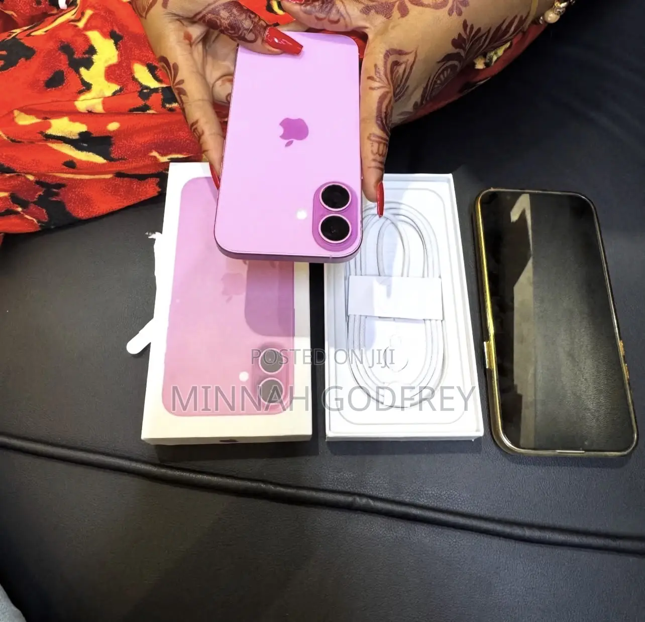 New Apple iPhone 16 128 GB Pink
