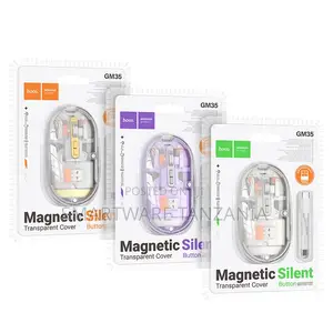 Hoco Gm35 Magnetic Silent Button Transparent Cover Mouse Usb Wired