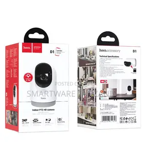 Hoco D1 Indoor PTZ Hd Camera 3mp 355° Dual Pan Wifi Night Vision Smart