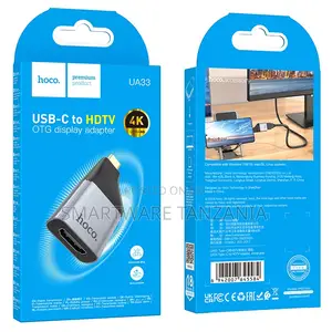 Hoco Ua33 Usb-C to HDTV Otg Display Adapter Ultra Hd 60hz Aluminum