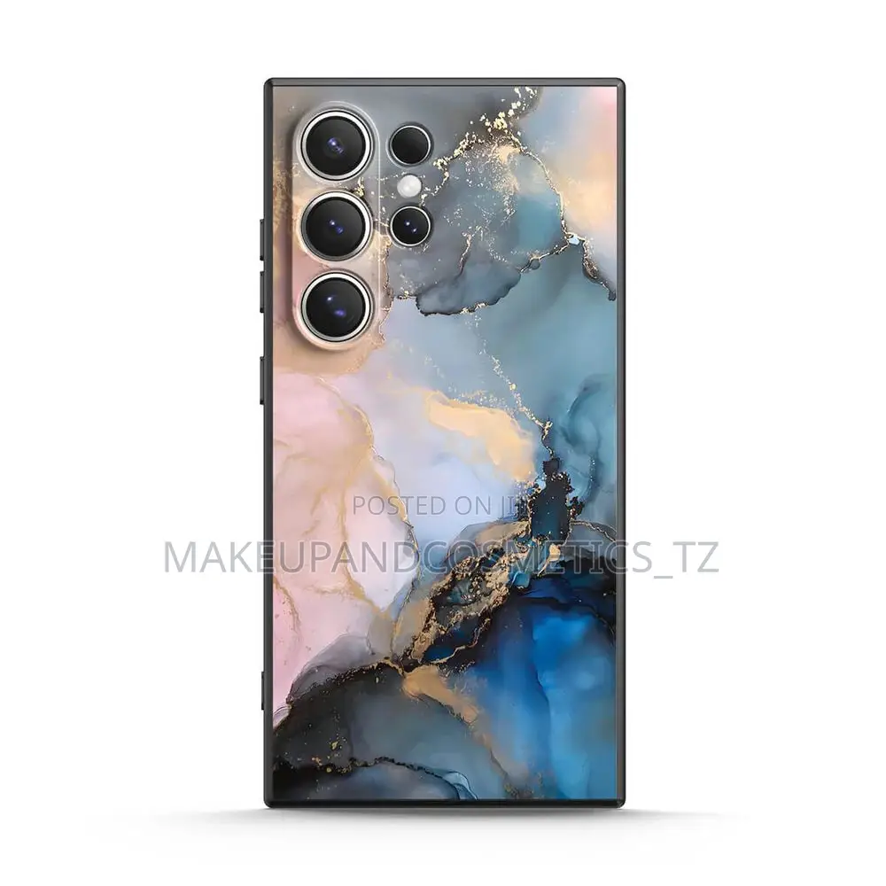 Marble-Painted Phone Case