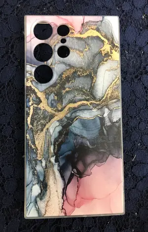 Marble-Painted Phone Case