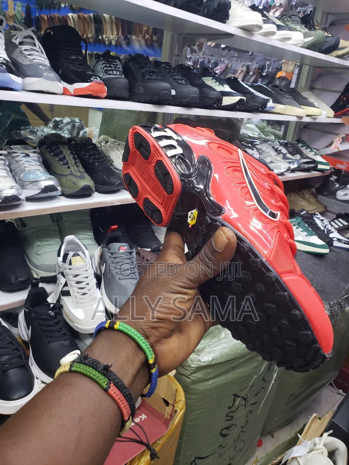 Men's Sneakers Nike Tn (2026) Color Red
