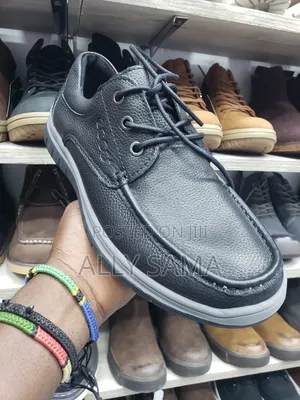 Men's Shoes Ecco Material Pure Leather