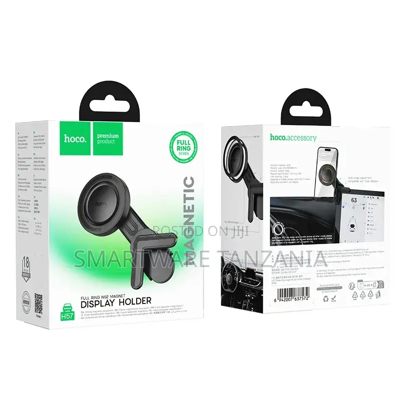 Hoco H57 Full Ring Magnetic Display Holder Dashboard Car Mount