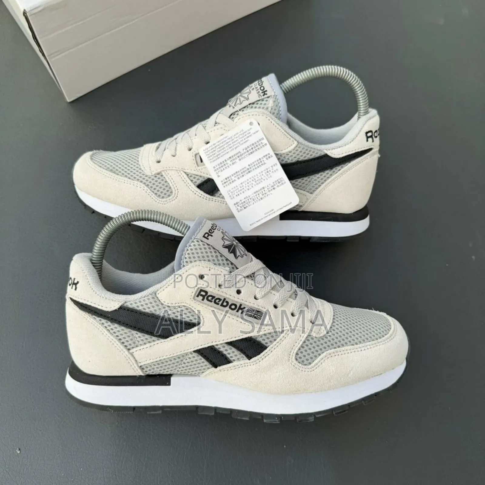 Men's Sneakers Reebok Material Leather Canvas
