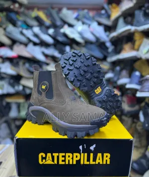 Mens Boots Caterpillar Material Heavy Quality