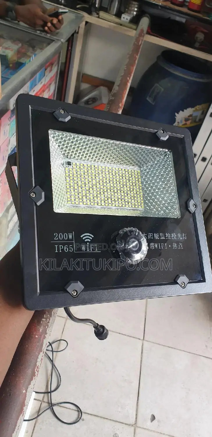 Solar Security Light With Camera 200W