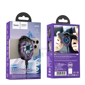 Hoco Gm26 Fast Cooling Mobile Phone Cooler Led Rgb Fan Gaming Clip