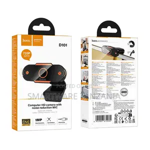 Hoco D101 Computer Hd Webcam 720p 30fps Noise Reduction Mic Usb Plug