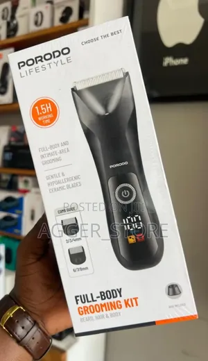 Porodo Full-Body Grooming Kit (Shaver/Trimmer)