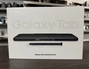 New Samsung Galaxy Tab Active5 Pro 256 GB Black