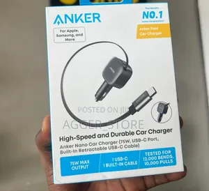 Anker Nano 75w Usb-C Car Charger