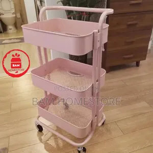 3-Tier Organizer/ Kitchen Trolley/ Saloon Organizer