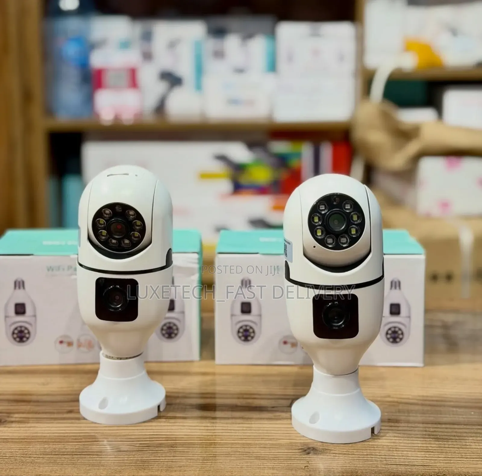 Dual-Lens Wifi Smart Camera
