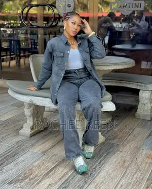 2pc Material Jeans Available