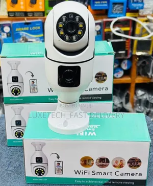 Dual Lens PTZ Bulb Camera