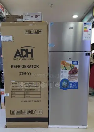Adh Refrigerator Double Door_ Ujazo 276l Model (106ss)