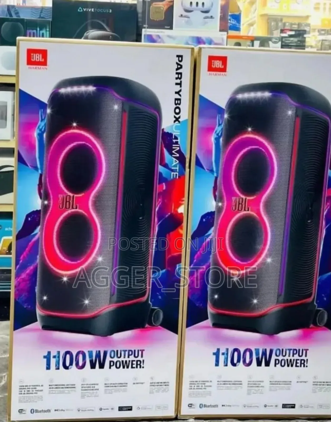 JBL Partybox Ultimate Multipurpose Partyspeaker, With Wifi Bluetooth