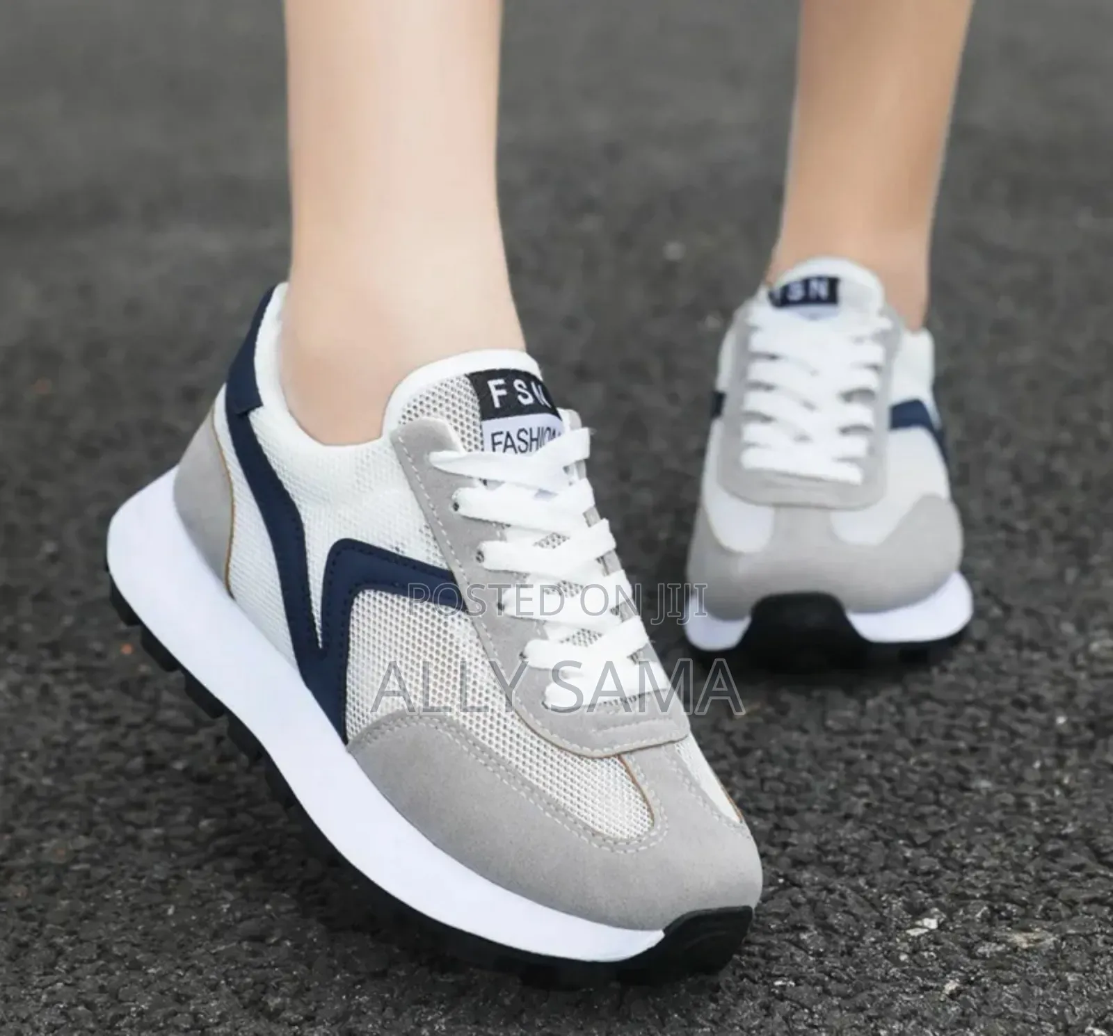 Women's Sneakers Fashion Material Leather Canvas