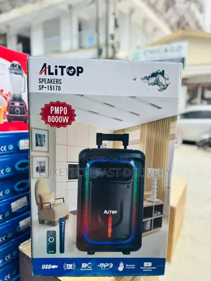 Alitop Sp-1517d Portable Speaker (Rechargeable) With a Microphone