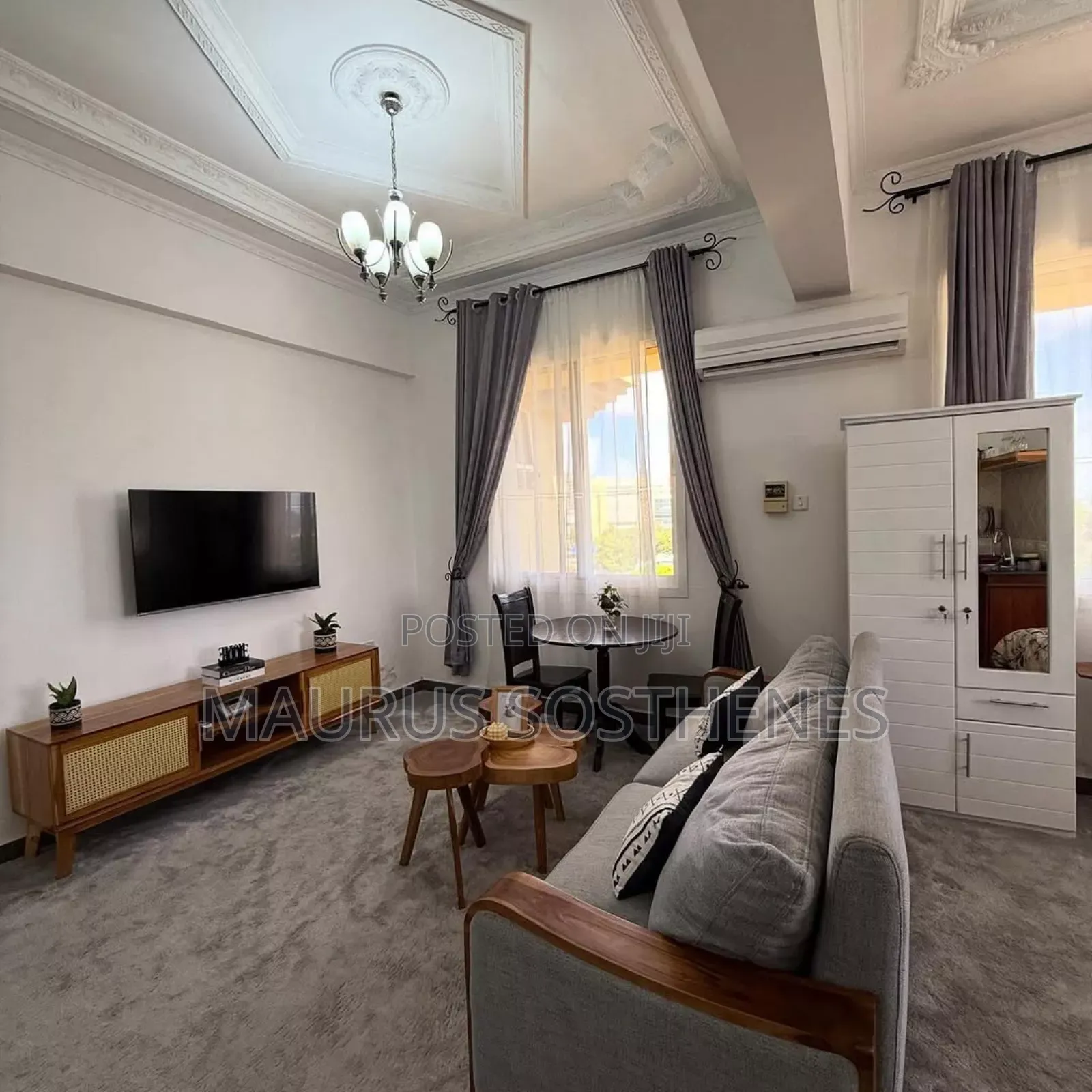 Furnished Studio Apartment in Block 41 Kinondoni for rent