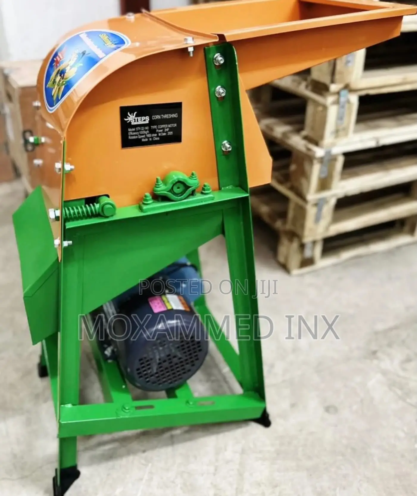 Machine: Corn Threshingmodel: 5ty-32-140motor Type: Copper