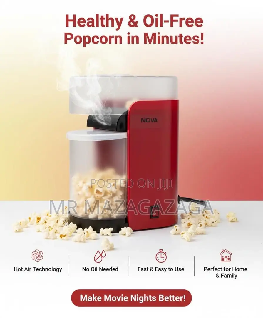 Hot Air Popcorn Maker- Ly-Bh01