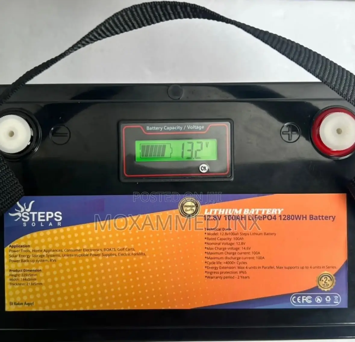 Steps Lithium Battery