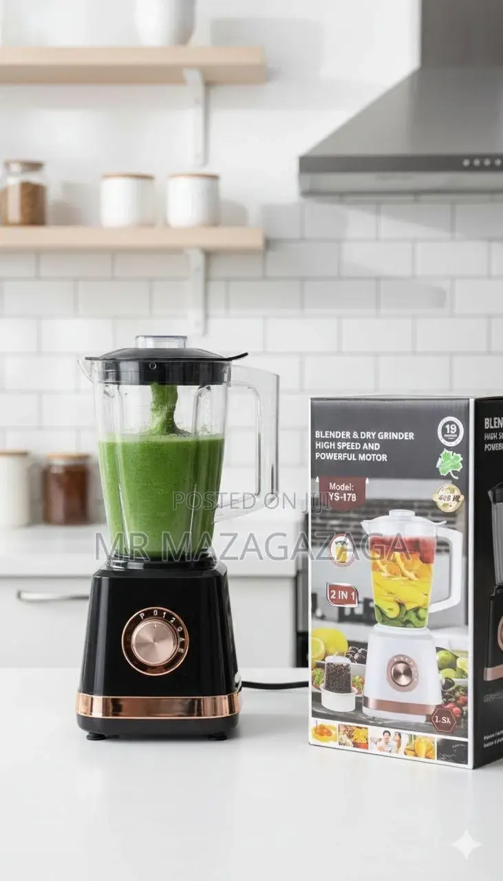 #2 in 1- Blender Dry Grinder 1.5l