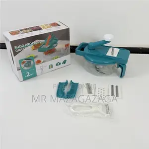 2 in 1 Manual Food Processor Grater