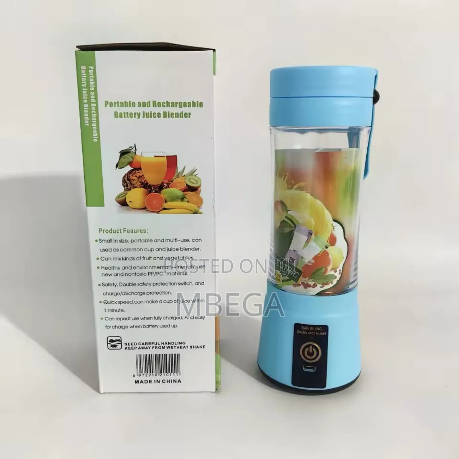 *#Rechargable Min Juice Blender* Ujazo:380