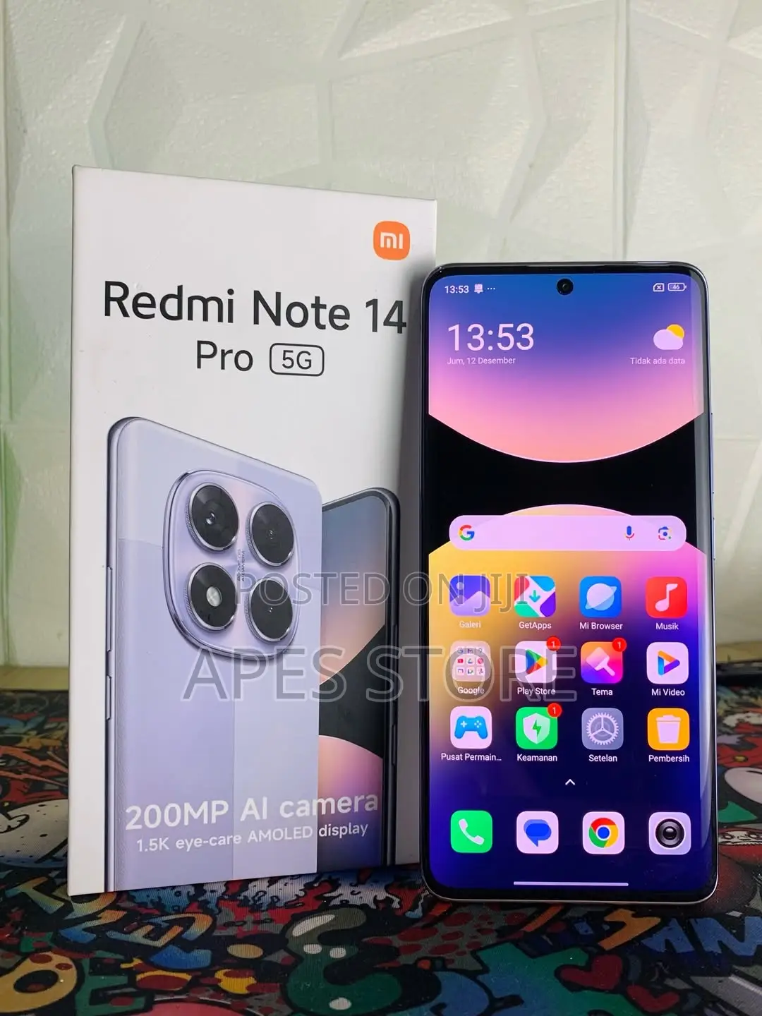 New Xiaomi Redmi Note 14 Pro 5G 256 GB Purple