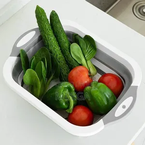 Collapsible Chopping Board Fruit Basket