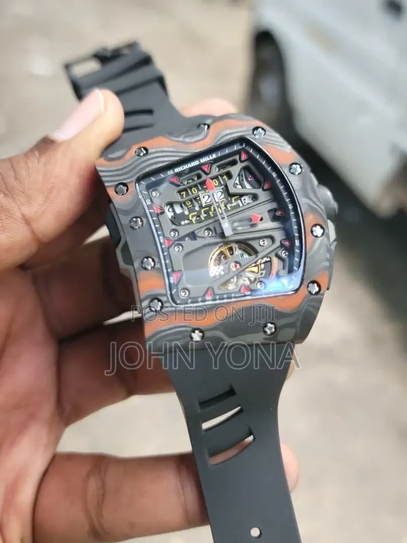 Richard Mille Rm 70-01 Tourbillon Alain Prost Watch in Carbon TPT
