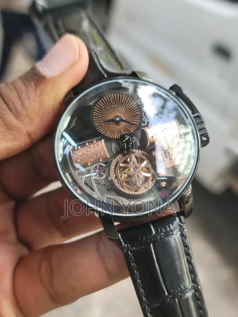 Jacob Co. Opera Godfather Musical Watch Black