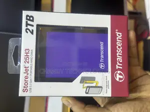 Transcend Portable External Hard Drive.