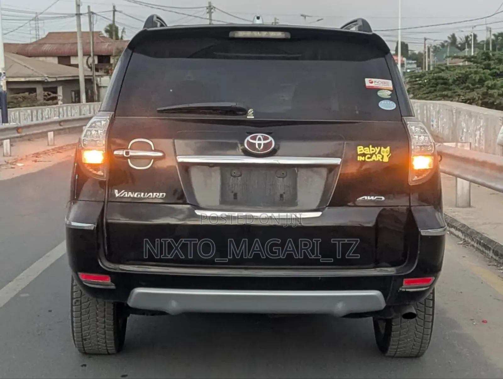 Toyota Vanguard 2008 Black