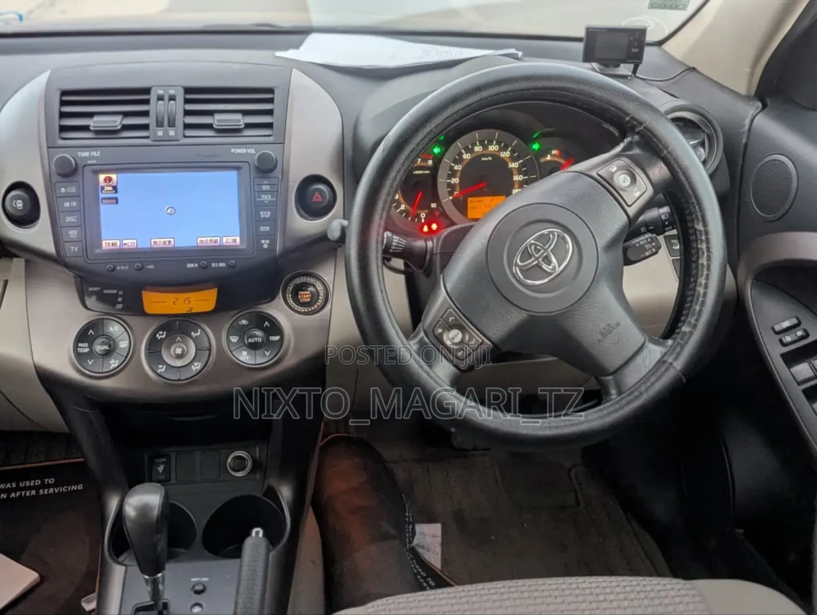 Toyota Vanguard 2008 Black