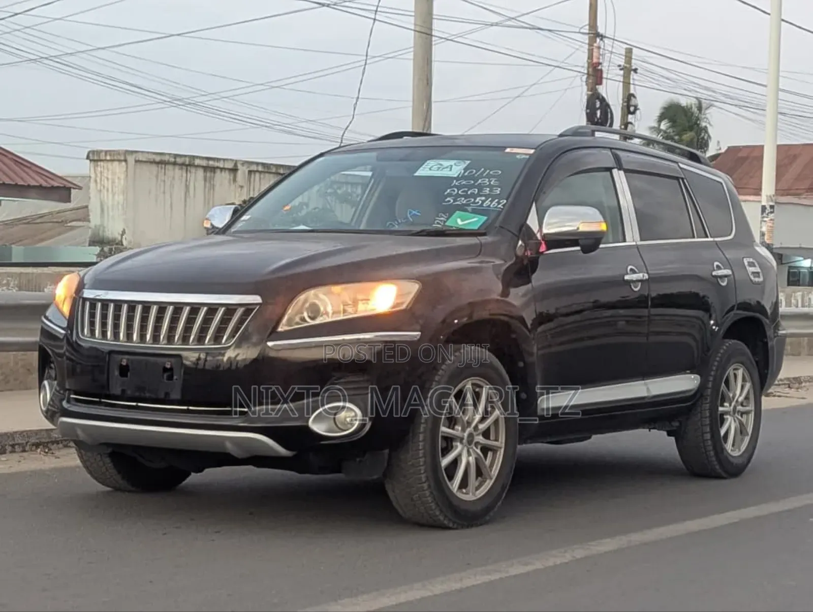 Toyota Vanguard 2008 Black