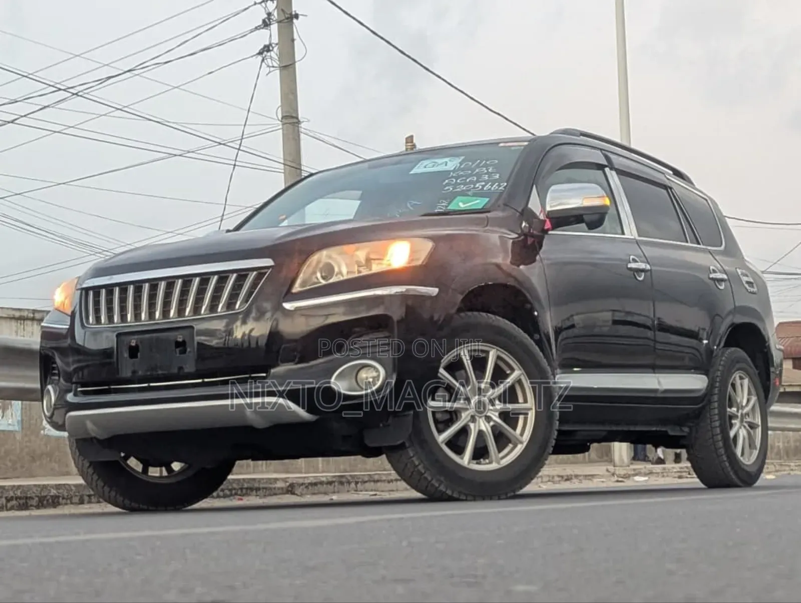 Toyota Vanguard 2008 Black